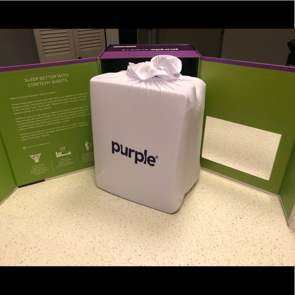 Purple Split King Bedsheets